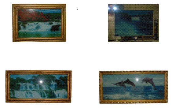 Recalled Electric Pictures (Moveable Waterfall Pictures)