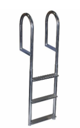 Recalled 3-Step Wide Step Dock Ladder 
