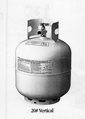 Recalled AmeriGas propane cylinder