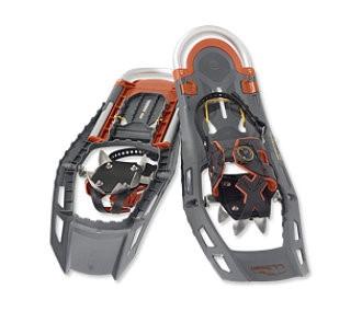 L.L. Bean Adventure Adjustable Snowshoes 25”-30” in Carbon Chili