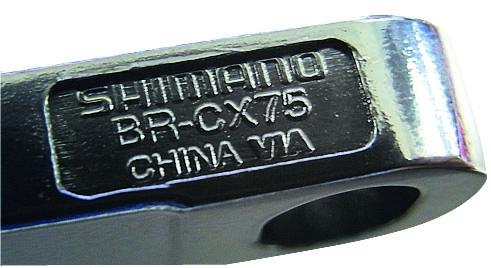 Shimano BR-CX75 disc brake caliper model number
