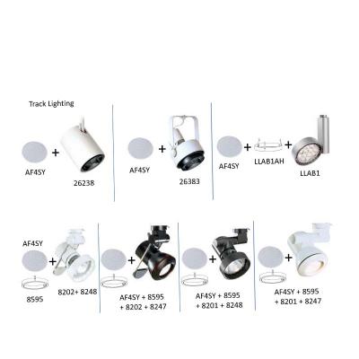 Light fixtures compatible with Philips Lighting “Lightolier” AF4SY Glass Lens