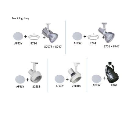 Light fixtures compatible with Philips Lighting “Lightolier” AF4SY Glass Lens