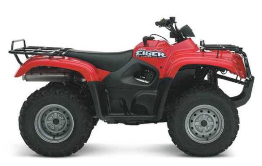 Recalled 2002 Suzuki "Eiger" ATV