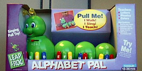Recalled "Alphabet Pal" electronic pull toy