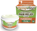 Recalled Hempväna Ultra Strength Pain Relief Cream Turmeric with Lidocaine 4 ounce jar