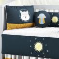 Recalled 9-Piece Astronaut Wolf Crib Bedding Set, 163405