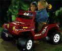 Red Power Wheels Jeep