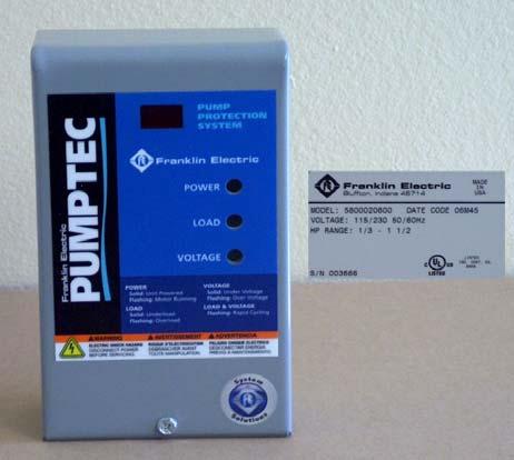 Picture of Recalled Electric Motor Controllers for Submersible Pump Systems