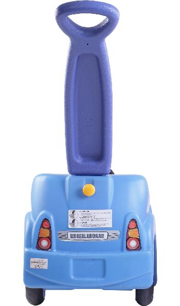 Picture of Rear of Recalled Whisper Ride Buggy showing yellow knob