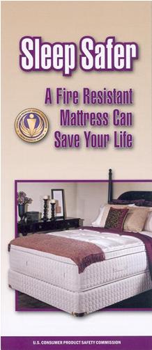 Picture of Cover of CPSC Publication Sleep Safer: A Fire Resistant Mattress Can Save Your Life