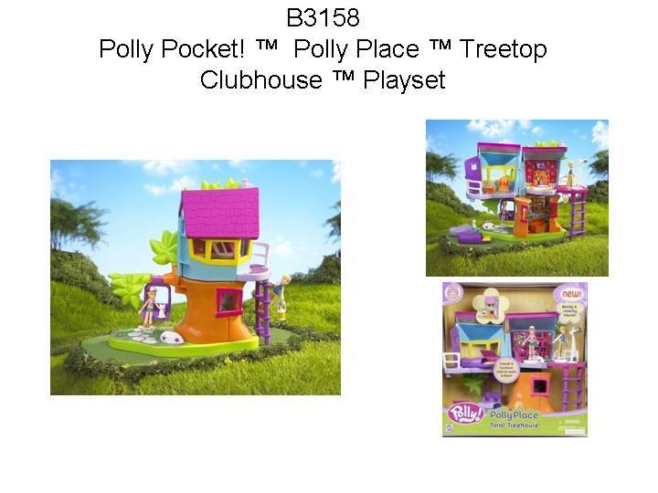 Picture of Recalled Polly Pocket! Polly Place Treetop Clubhouse