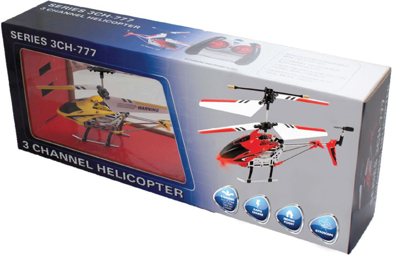 Radio Controlled Banshee Helicopter with lights model 3CH-777