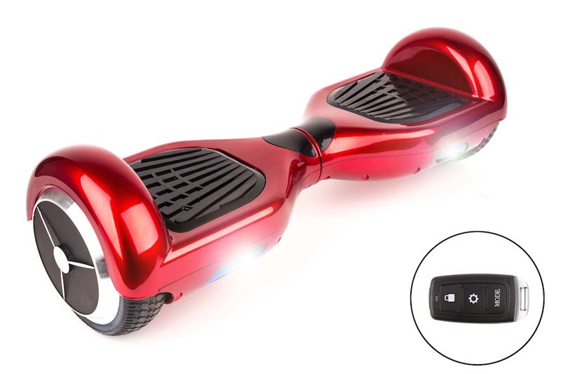 Recalled hoverboard with key fob