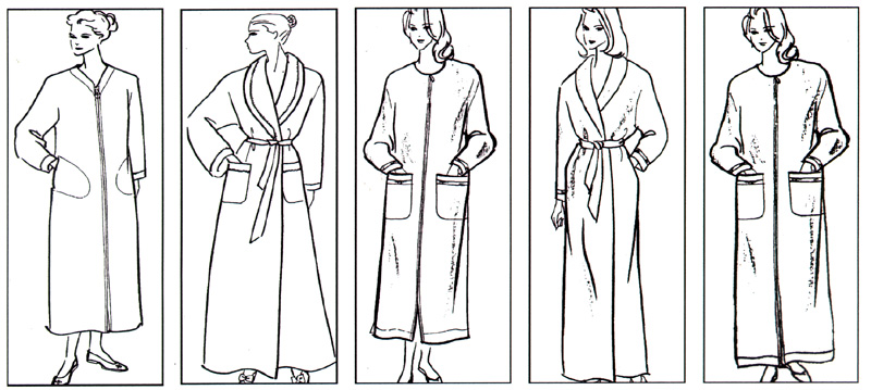 Hanro ladies' robes