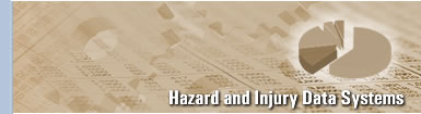 Hazard and Injury Data Systems button
