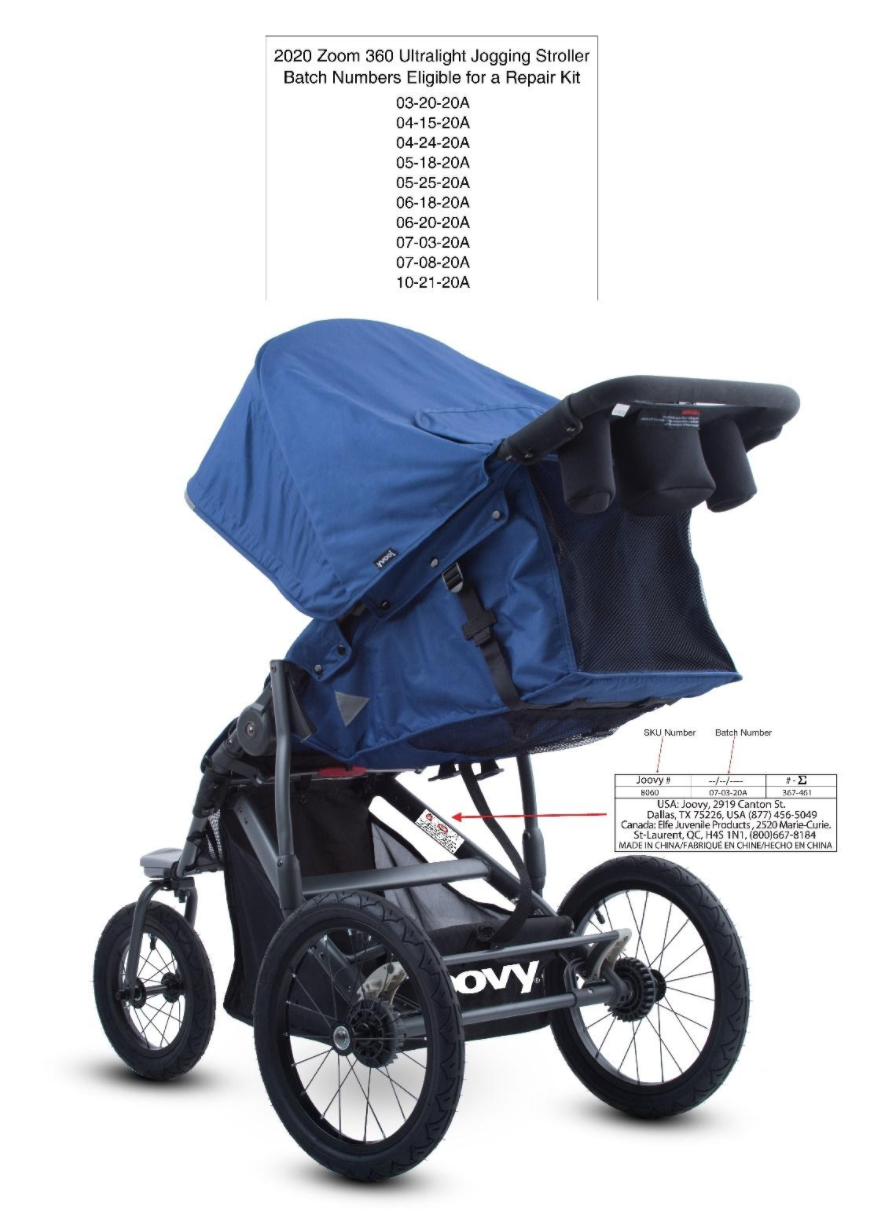 Zoom 360 Ultralight jogging strollers