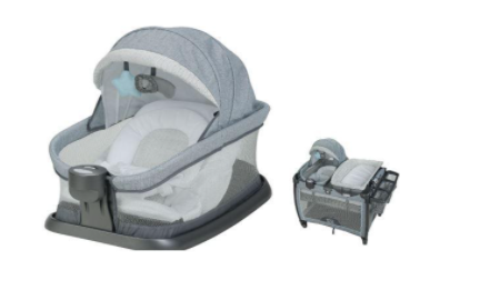 Inclined sleeper accessory included with the Graco Pack 'n Play Day2Dream Playard with Bedside Sleeper, Graco Pack 'n Play Nuzzle Nest Playard, Graco Pack 'n Play Everest Playard and Graco Pack 'n Play Rock 'n Grow Playard