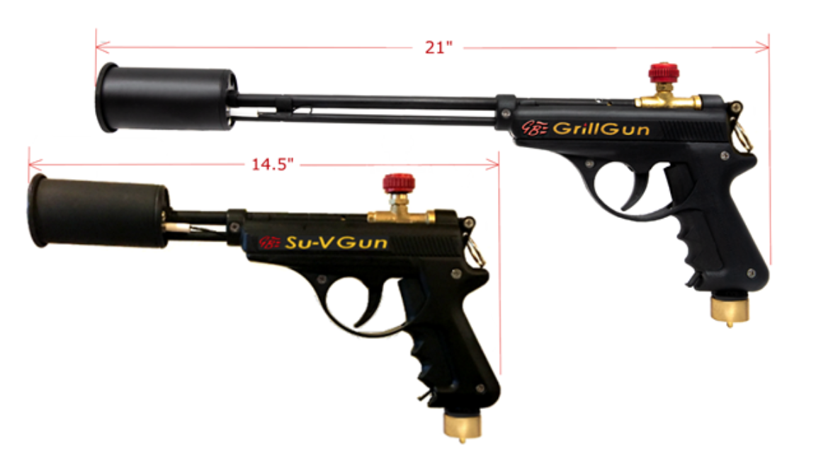 Su-VGun and GrillGun propane torch guns