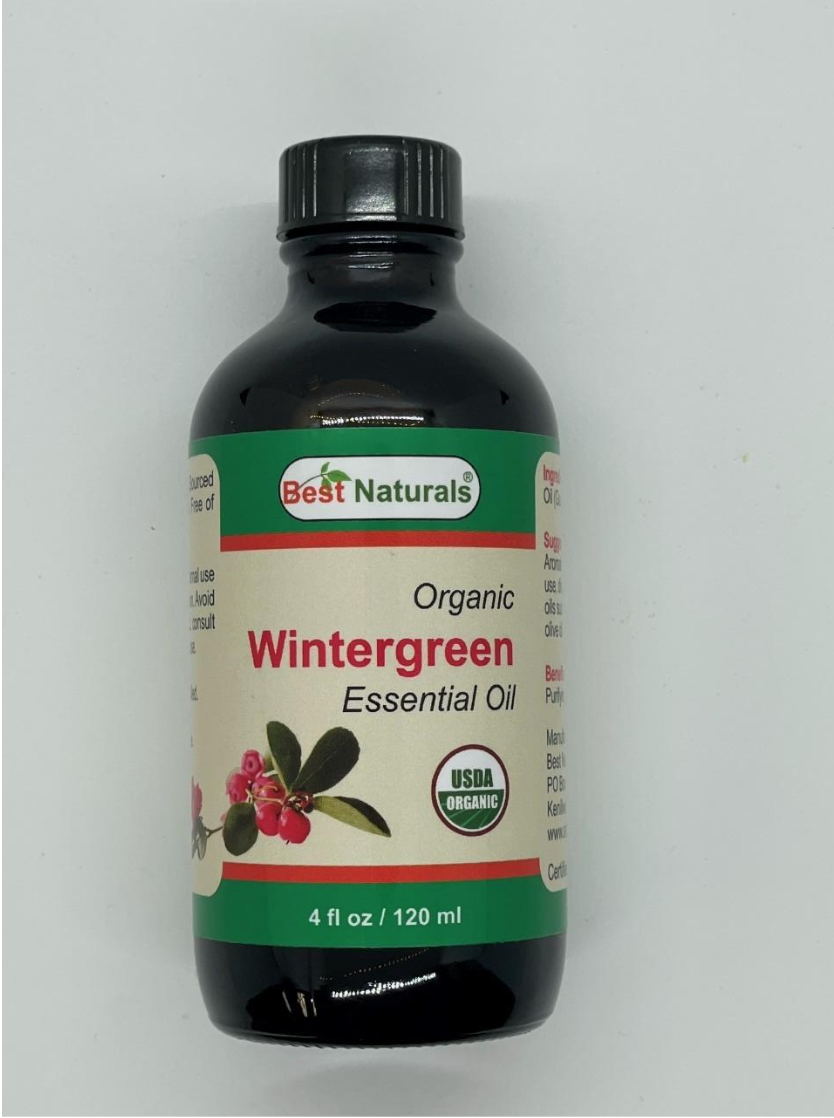 Best Naturals Organic Wintergreen Essential Oil