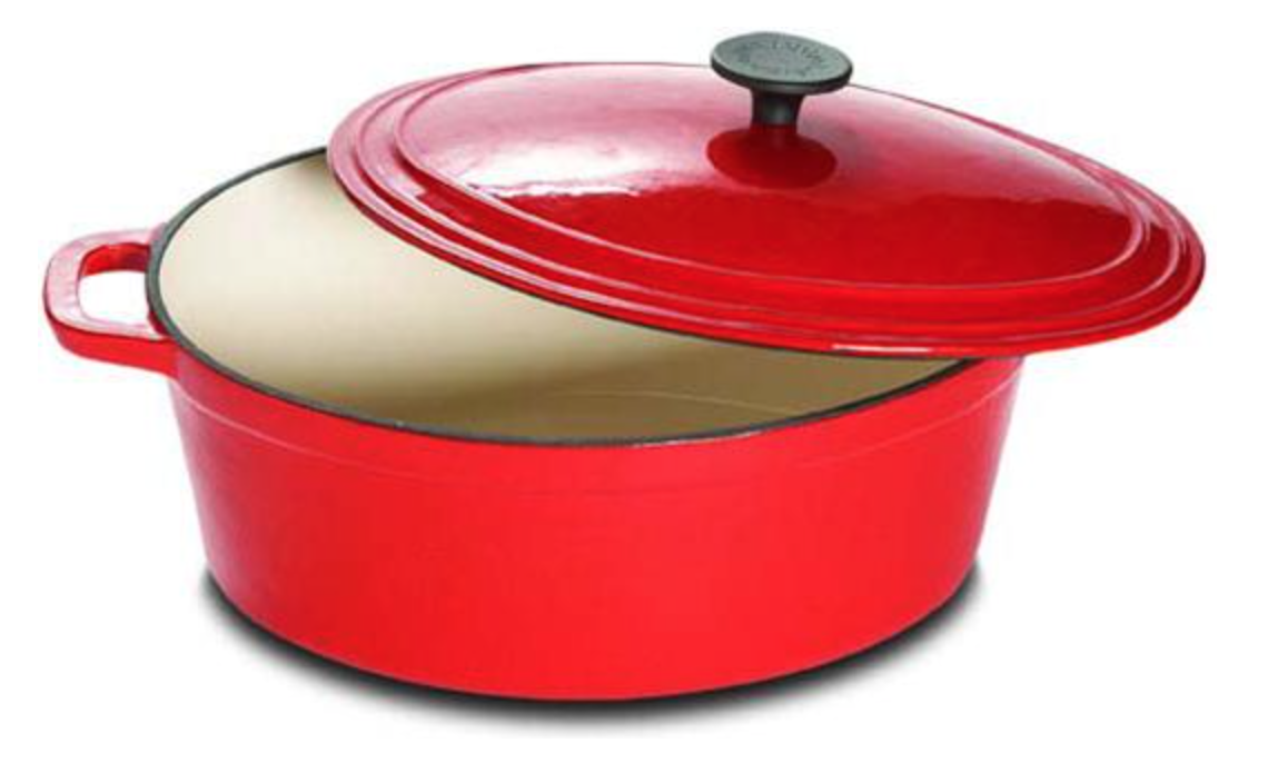 Picture of recalled cast iron casserole