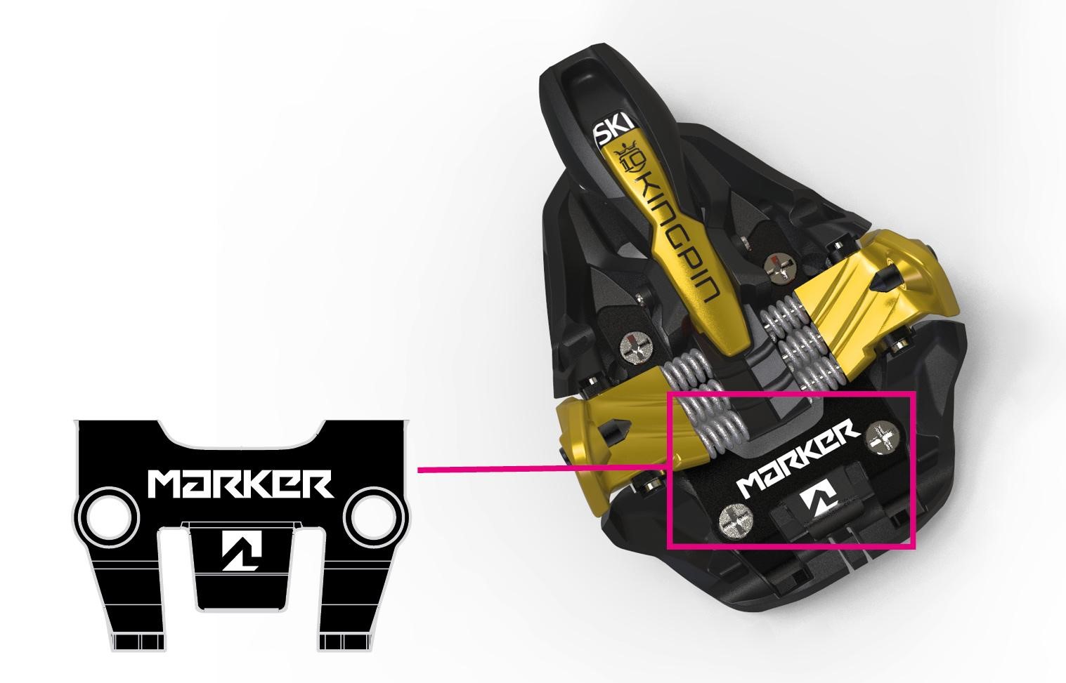 Kingpin 10 and Kingpin 13 alpine touring ski bindings