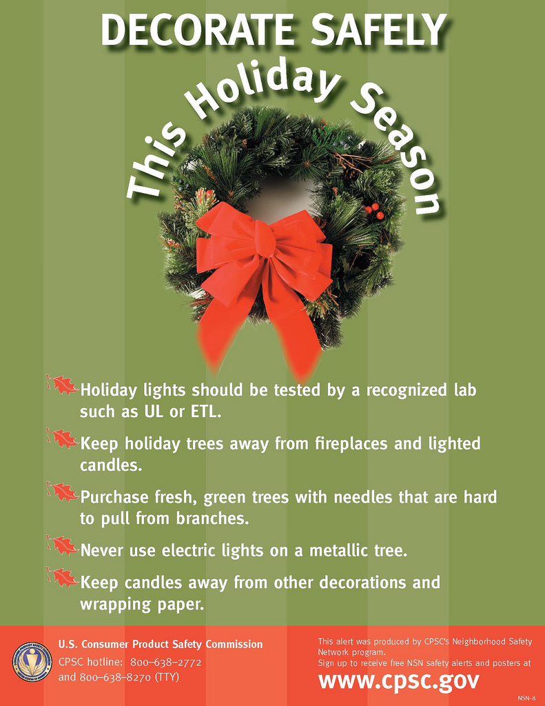 Decorate Safely This Holiday Season | CPSC.gov