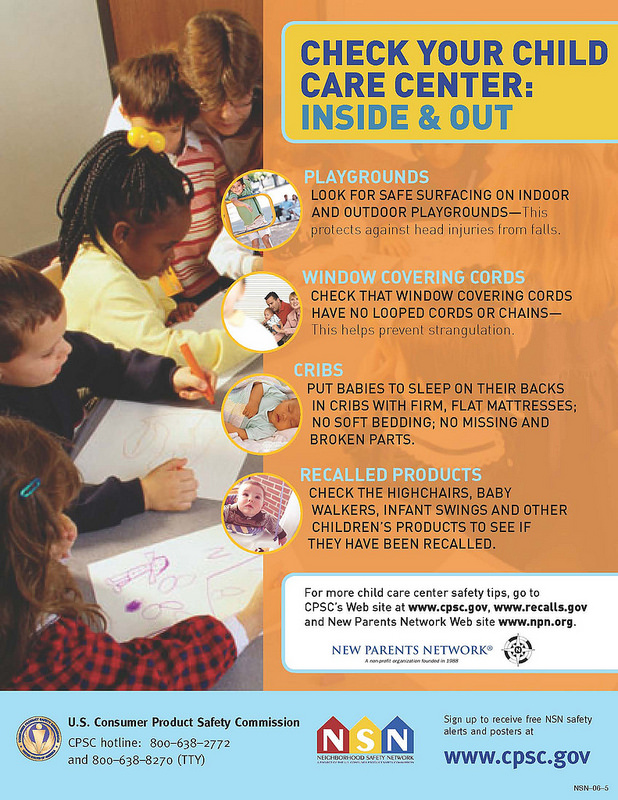 Check Your Child Care Center: Inside & Out | CPSC.gov
