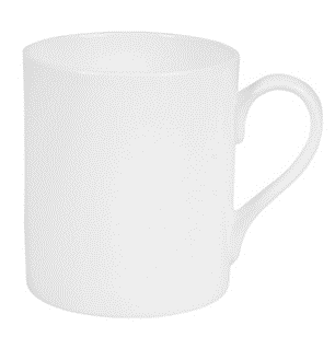 Fitz and Floyd® Nevaeh White® Can Mugs