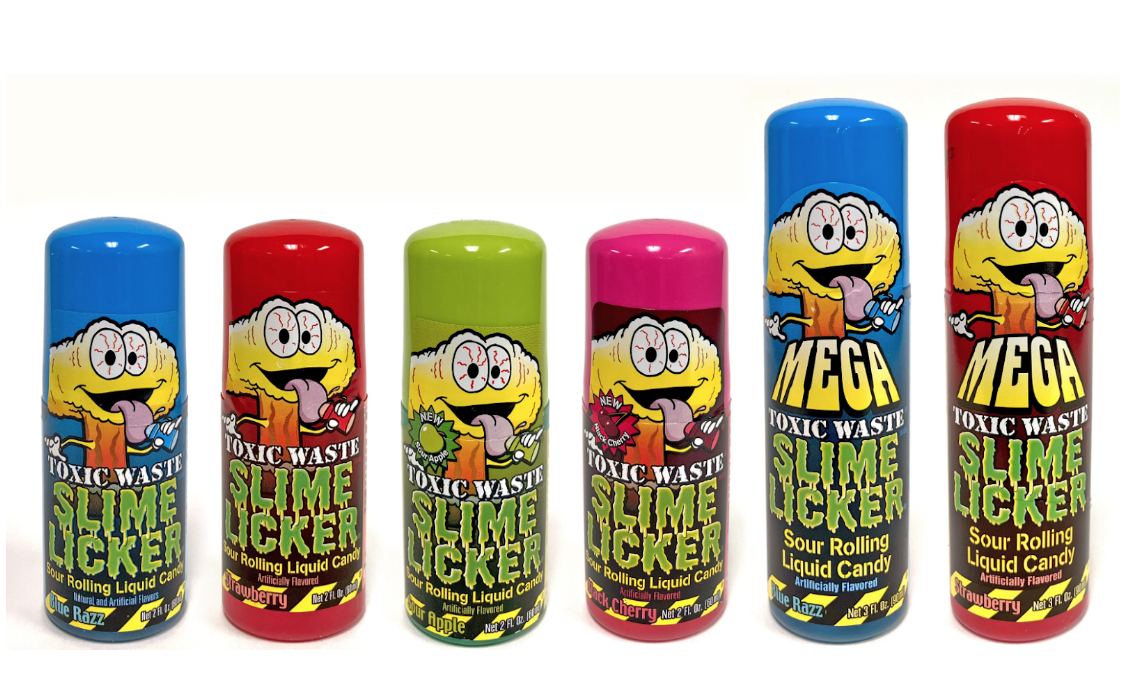 Candy Dynamics Recalls 70 Million Slime Licker Sour Rolling Liquid