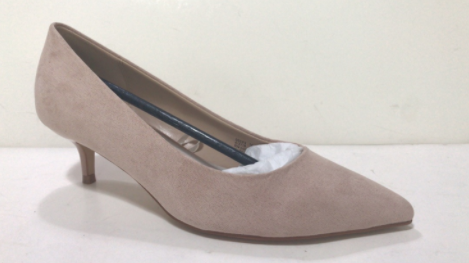 Wide Fit Kitten Heel Court Pumps