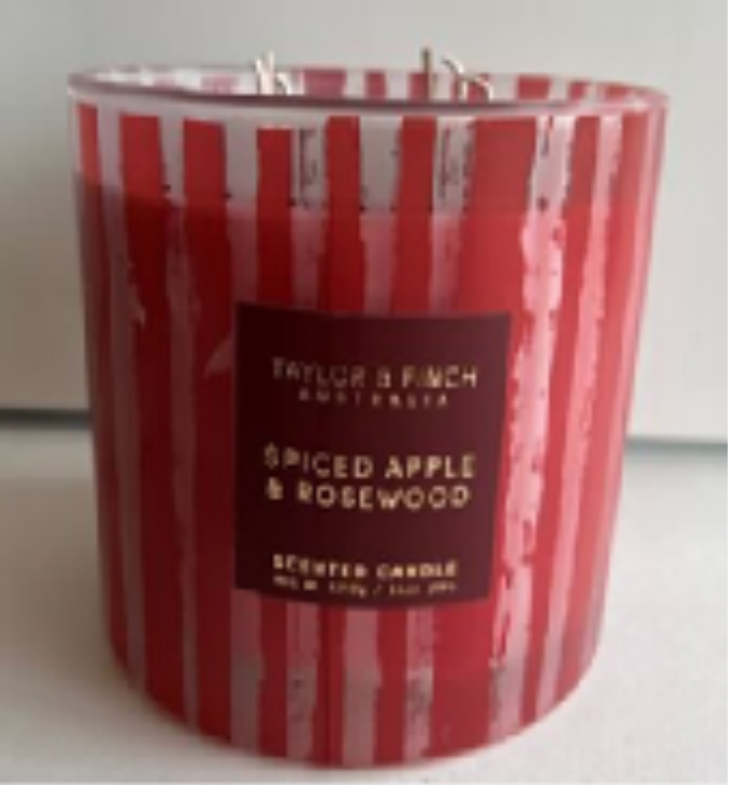 Taylor and Finch six-wick scented candles