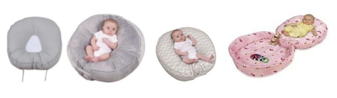 Leachco Podster, Podster Plush, Bummzie, and the Podster Playtime Infant Loungers