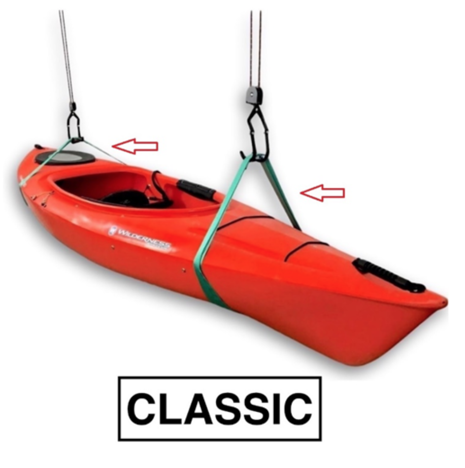 Recalled Hi-Lift Storage Hoist Classic Model (with Kayak)
