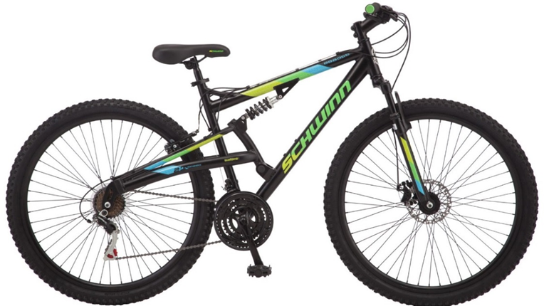 2018 Schwinn Abbott Adult Men’s Full Suspension Mountain bicycle