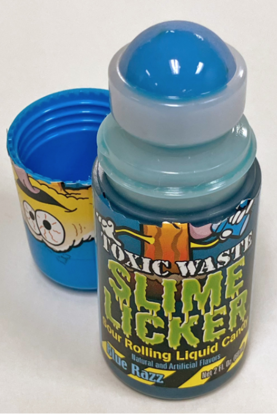 Toxic Waste - Slime Licker Sour Candy 3-Pack of Strawberry - 2oz