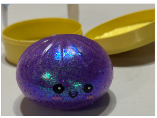 Squishy bun toy containing water beads #2 (Photo Courtesy of The U.S. Consumer Product Safety Commission)
