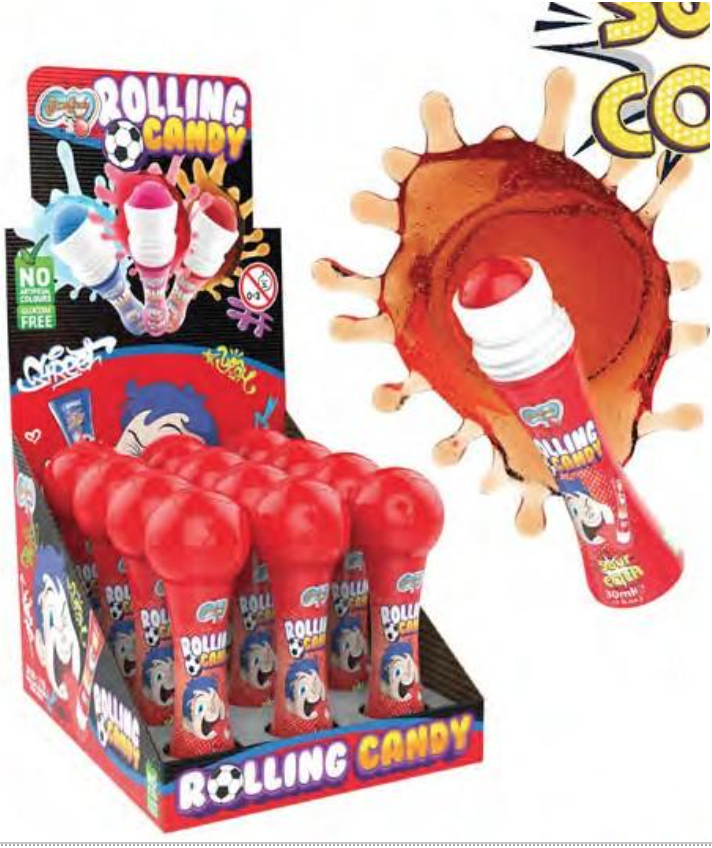 Candy Dynamics Recalls 70 Million Slime Licker Sour Rolling Liquid Candies  Due to Choking Hazard