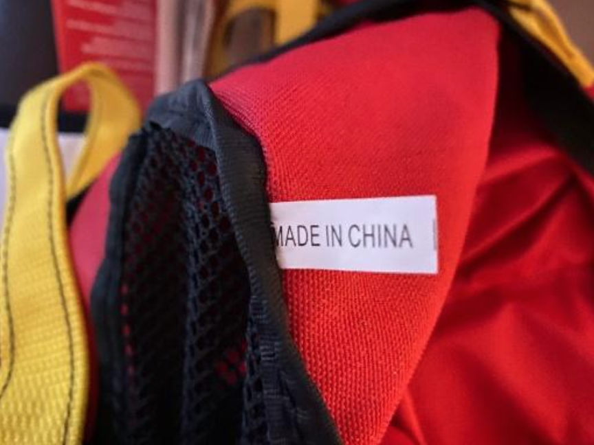 “Made in China” Tag