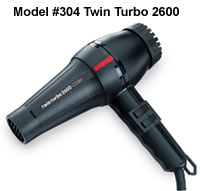 Turbo Power electric hand-held hair dryers