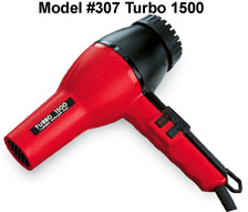 Turbo Power electric hand-held hair dryers