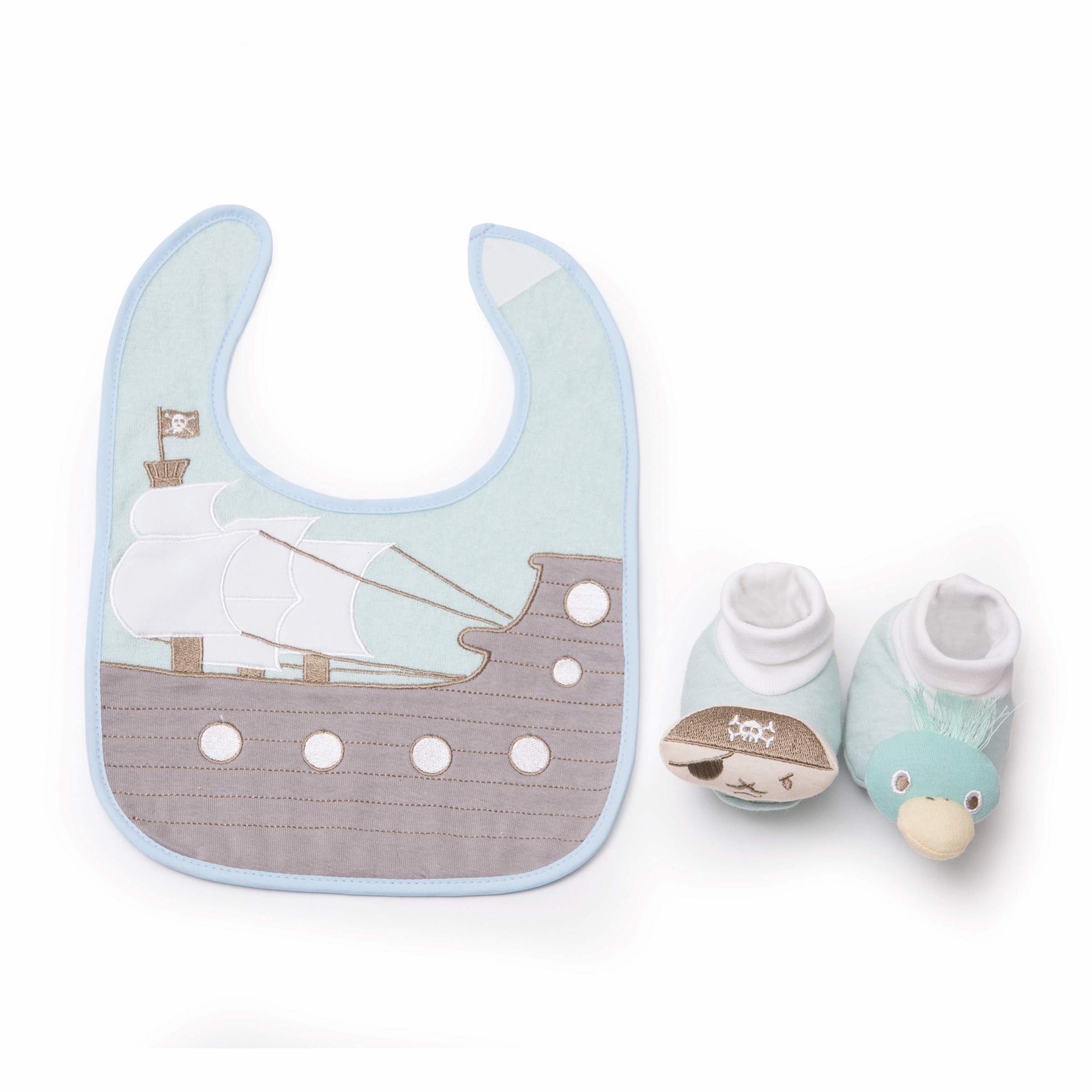 Infant bib and bootie sets