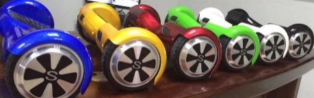 Self-balancing scooters/hoverboards