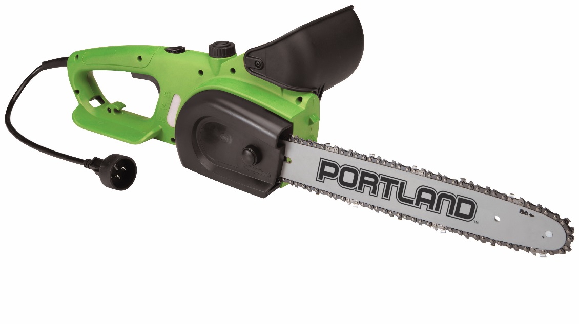 Portland, One Stop Gardens, and Chicago Electric 14 inch electric chainsaws