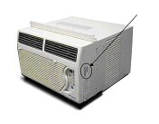 Window air conditioners with electric heat