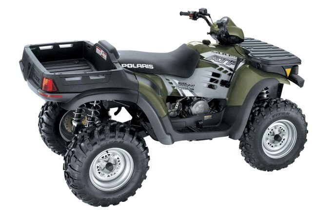 Magnum, Trail Boss, and ATP model all-terrain vehicles (ATVs)