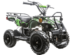 Rosso Motors eQuad X and eQuad Q Youth All-Terrain Vehicles (ATVs)