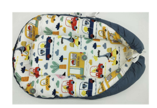 Recalled BBWOO Baby Lounger in Blue Car