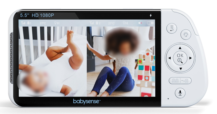 Recalled Babysense Max View 5.5" Baby Monitor display/parent unit