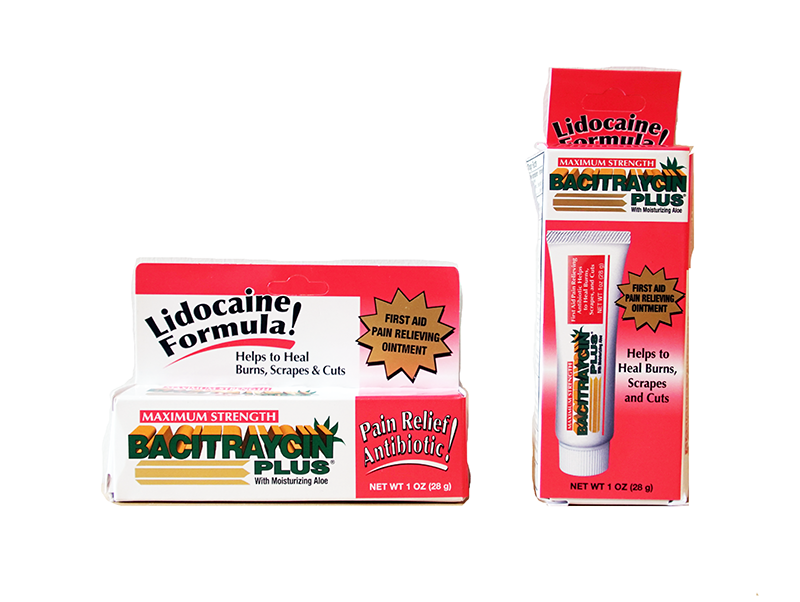 Maximum Strength Bacitraycin Plus Ointment with Lidocaine